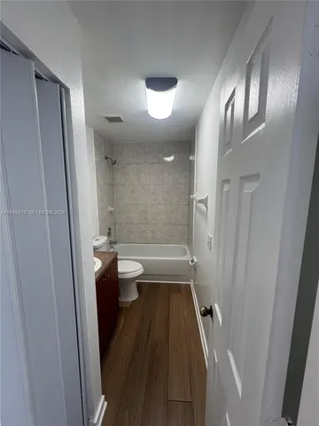 wooden floor in an empty room