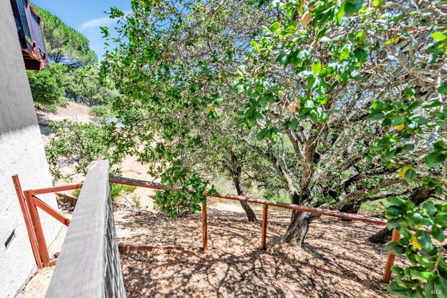 front view of a house with a street