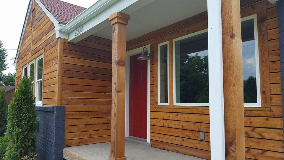 2300 Porter Road Nashville, TN 37206 - Photo 3 of 30 Gorgeous cedar siding surrounds this home.