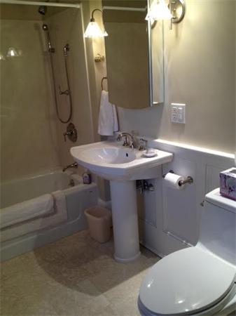 348 River Road Andover, MA 01810 - Photo 4 of 22 a bathroom with a sink a toilet and shower