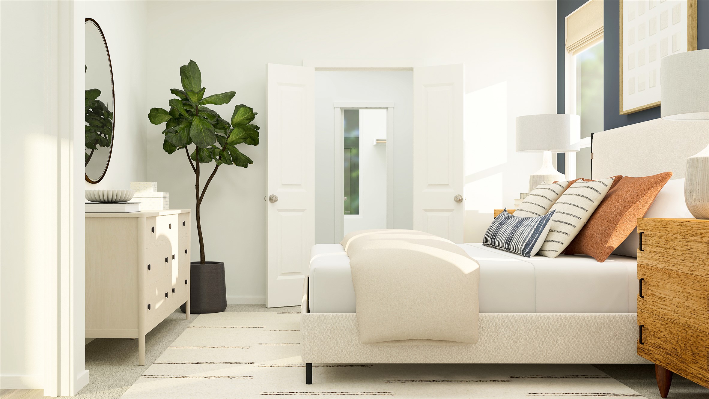 17919 Nashville Warbler Road Pflugerville, TX 78660 - Photo 21 of 24 a living room with furniture and a potted plant