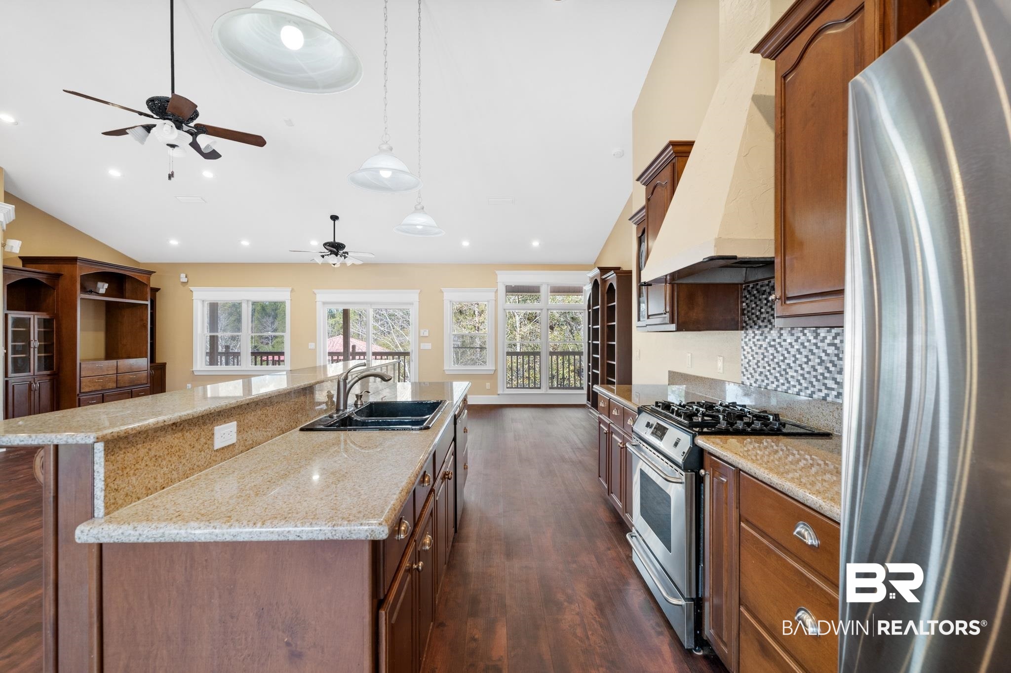 33385 Juniper Road Seminole, AL 36574 - Photo 11 of 46 View from Kitchen to Livi