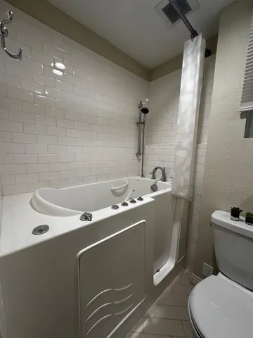 a utility room with a washer and dryer