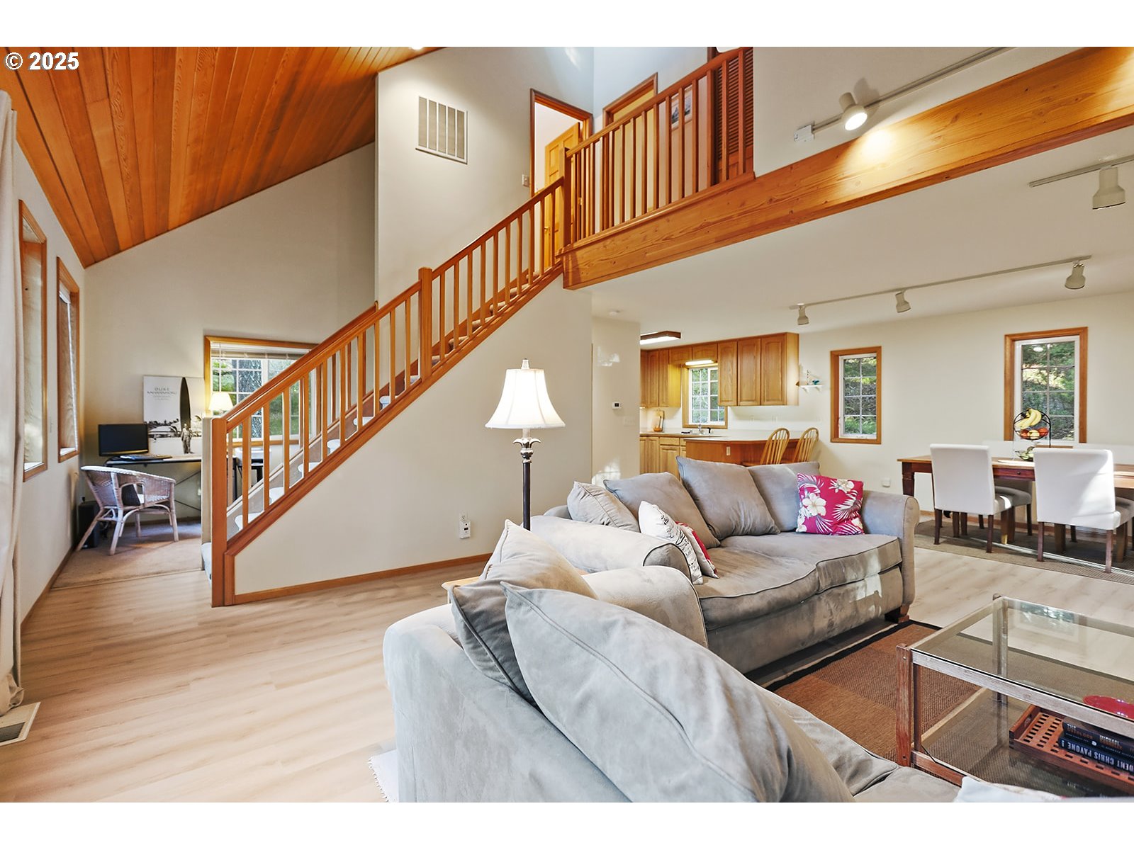 80 Echo Glen Road White Salmon, WA 98672 - Photo 18 of 48 a living room with furniture and a dining table
