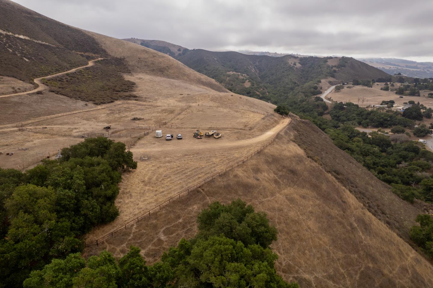 367 San Benancio Road Salinas, CA 93908 - Photo 2 of 29 a view of a dry yard with mountains in the background