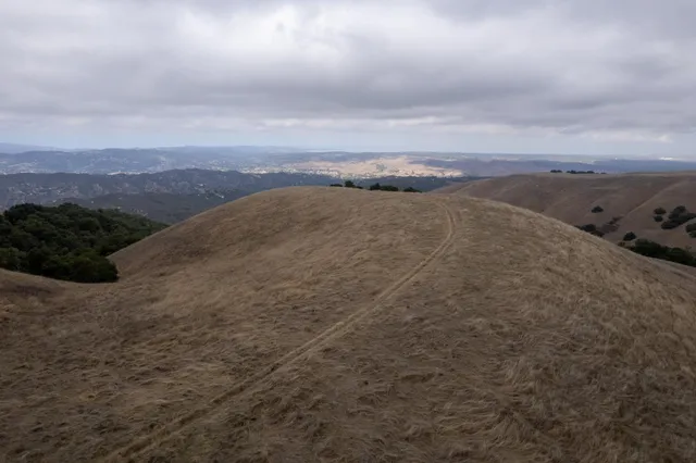 a view of outdoor space and mountain view