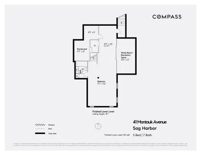 $5,495,000 | 41 Montauk Avenue, Sag Harbor, NY 11963