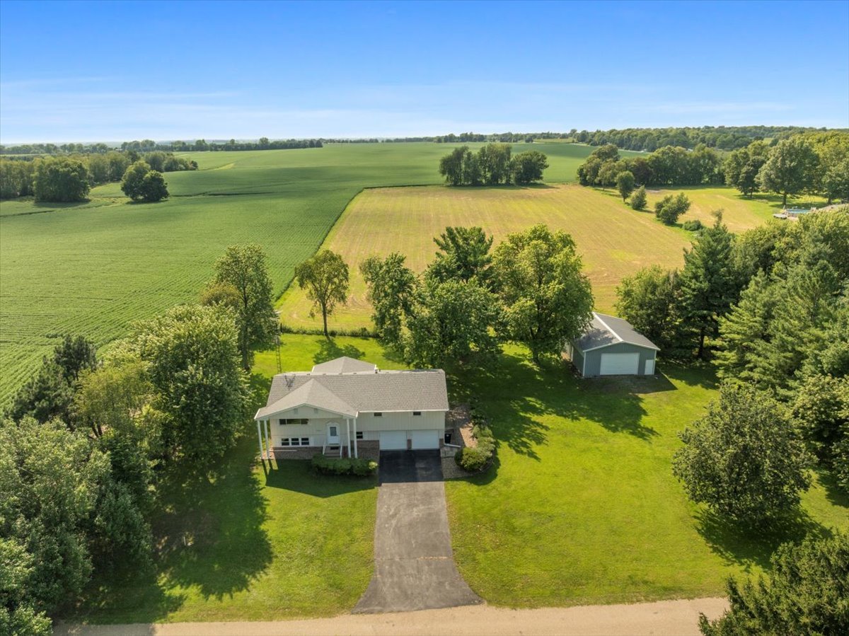 a view of lake from balcony