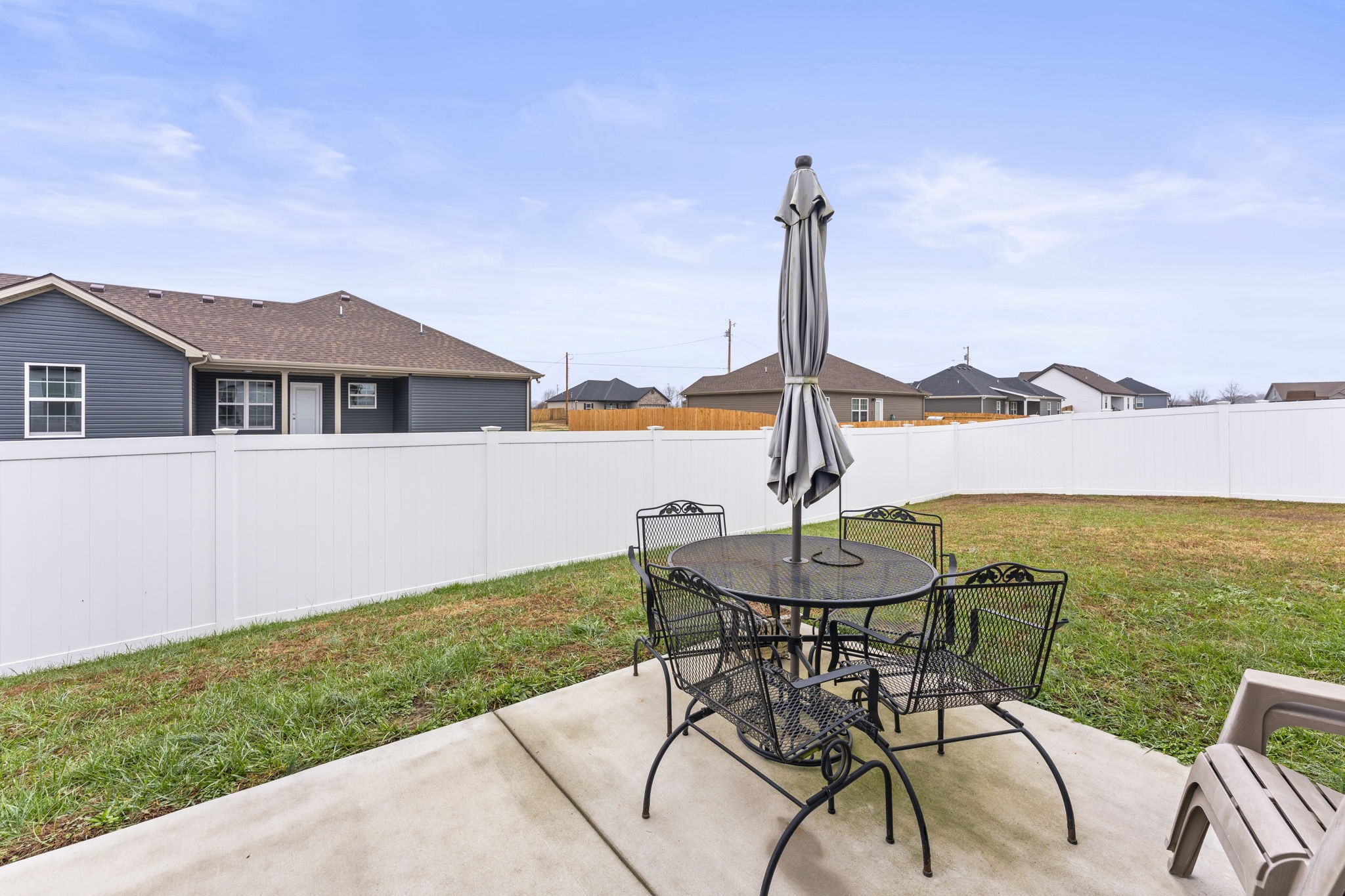 110 Saddle Street Manchester, TN 37355 - Photo 29 of 35 a view of a lake with a table and chairs