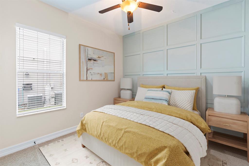 6809 Scenic Drive Apollo Beach, FL 33572 - Photo 13 of 94 a bedroom with a bed and a window