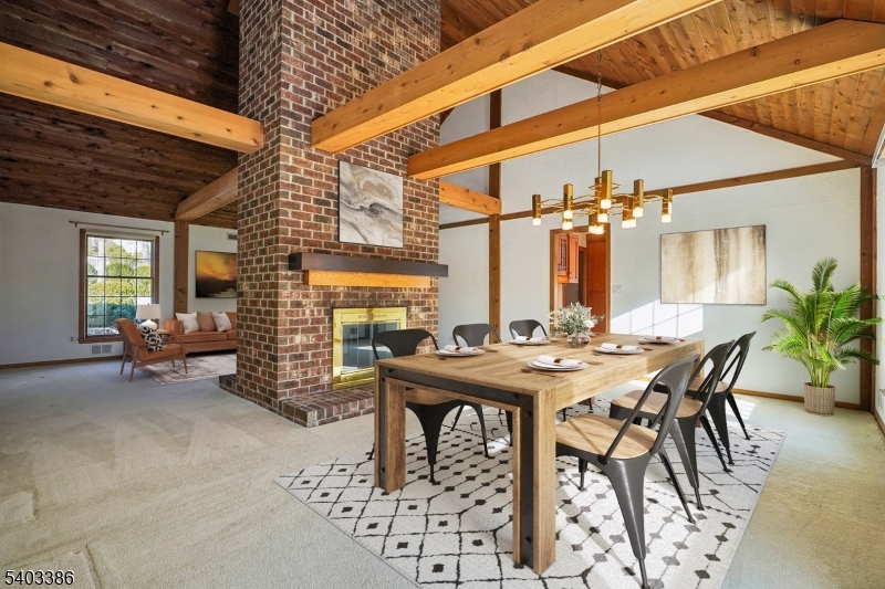 80 Spring Valley Road Morristown, NJ 07960 - Photo 7 of 48 a view of a dinning table and chairs in the patio