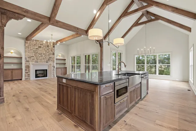 a room with storage and utility