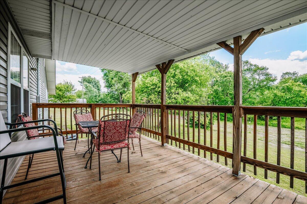 181 Little Arthur Ridge Road East Bernstadt, KY 40729 - Photo 10 of 45 10-Back Porch