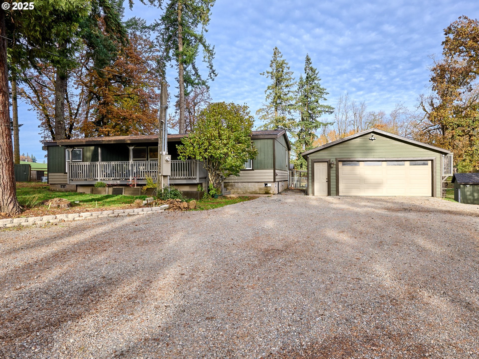 6288 Sherman Road Southeast Aumsville, OR 97325 - Photo 1 of 45 a view of a house with a yard and large tree