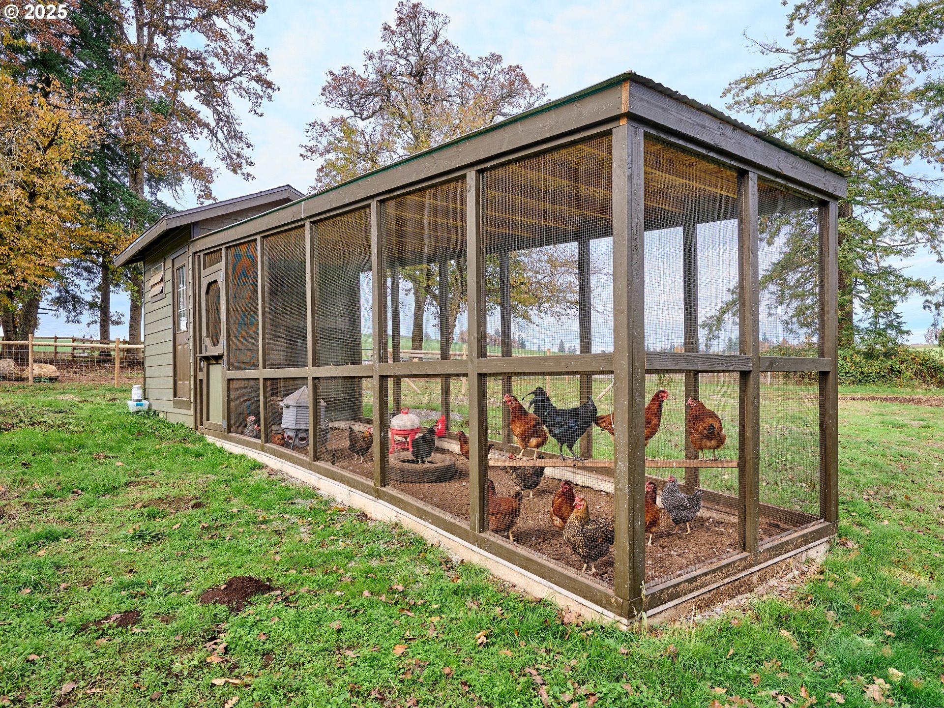 6288 Sherman Road Southeast Aumsville, OR 97325 - Photo 26 of 45 a view of a house with a yard and balcony