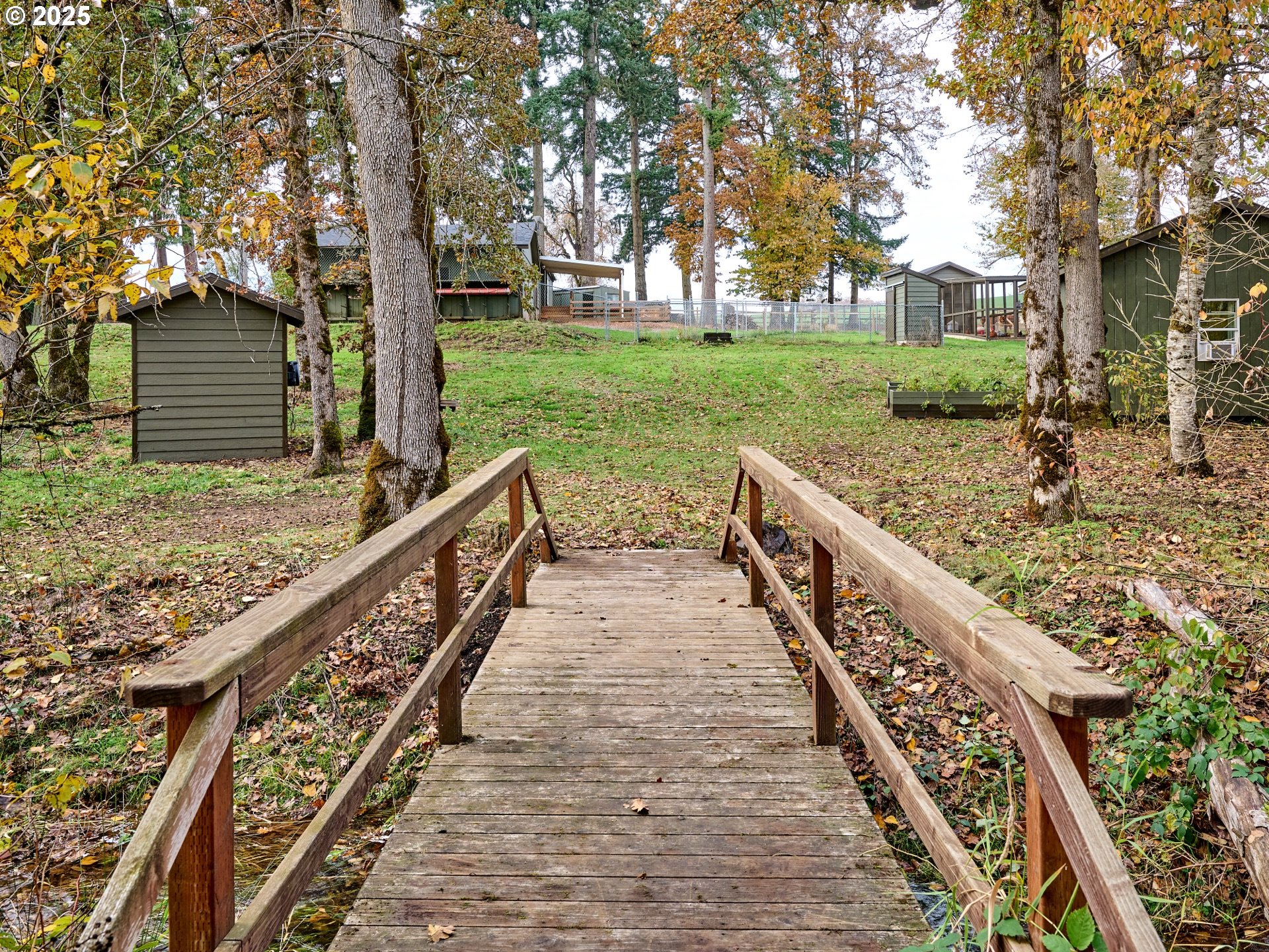 6288 Sherman Road Southeast Aumsville, OR 97325 - Photo 33 of 45 a view of house with backyard and tree