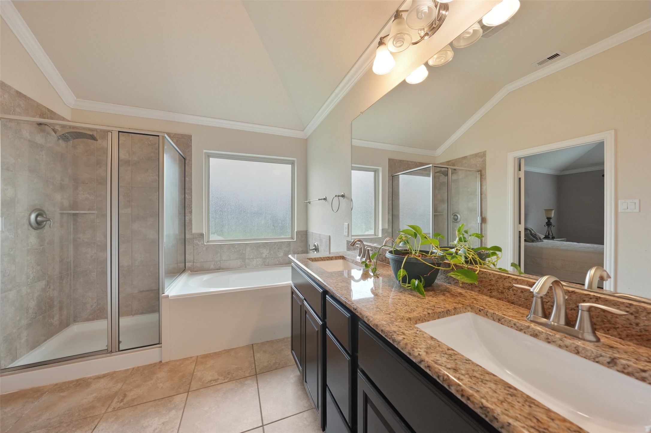 24138 McKinzie Ridge Drive Porter, TX 77365 - Photo 15 of 24 Split shower and tub with double sinks