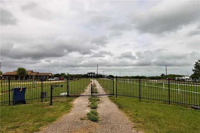 a park with water view