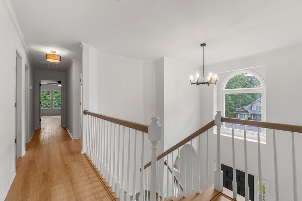 129 Sunny Point Circle LaGrange, GA 30240 - Photo 18 of 48 Wood stairs