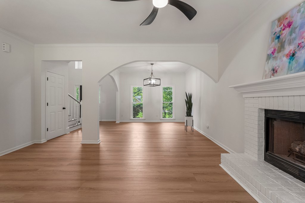 129 Sunny Point Circle LaGrange, GA 30240 - Photo 9 of 48 Family Room to Den view