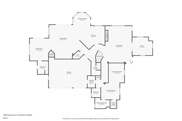 $3,500,000 | 10052 Sycamore Circle, Villa Park, CA 92861