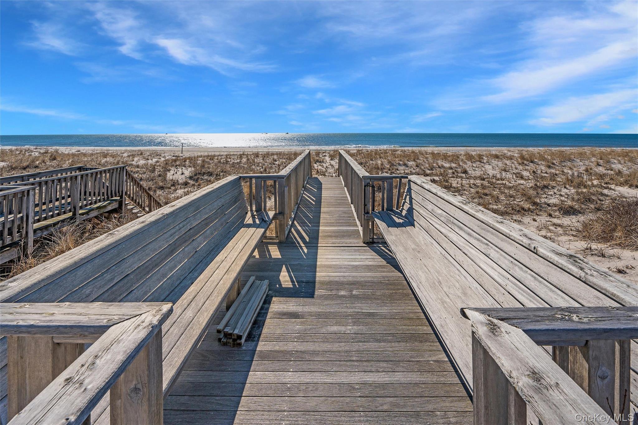 891 Dune Road West Hampton Dunes, NY 11978 - Photo 22 of 34 a view of balcony with ocean view