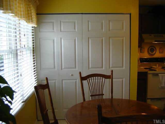 7707 Sandra Lane Raleigh, NC 27615 - Photo 6 of 12 Laundry Area in Kitchen w/storage shelving Other