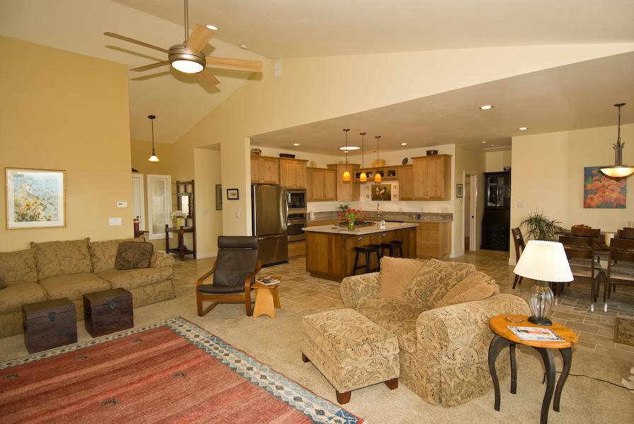 6760 Black Butte Road Shingletown, CA 96088 - Photo 11 of 39 Living Room to Kitchen