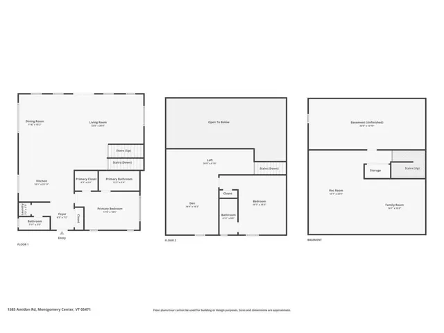 $1,310,000 | 1585 Amidon Road, Unit 1 2 3, Montgomery, VT 05471
