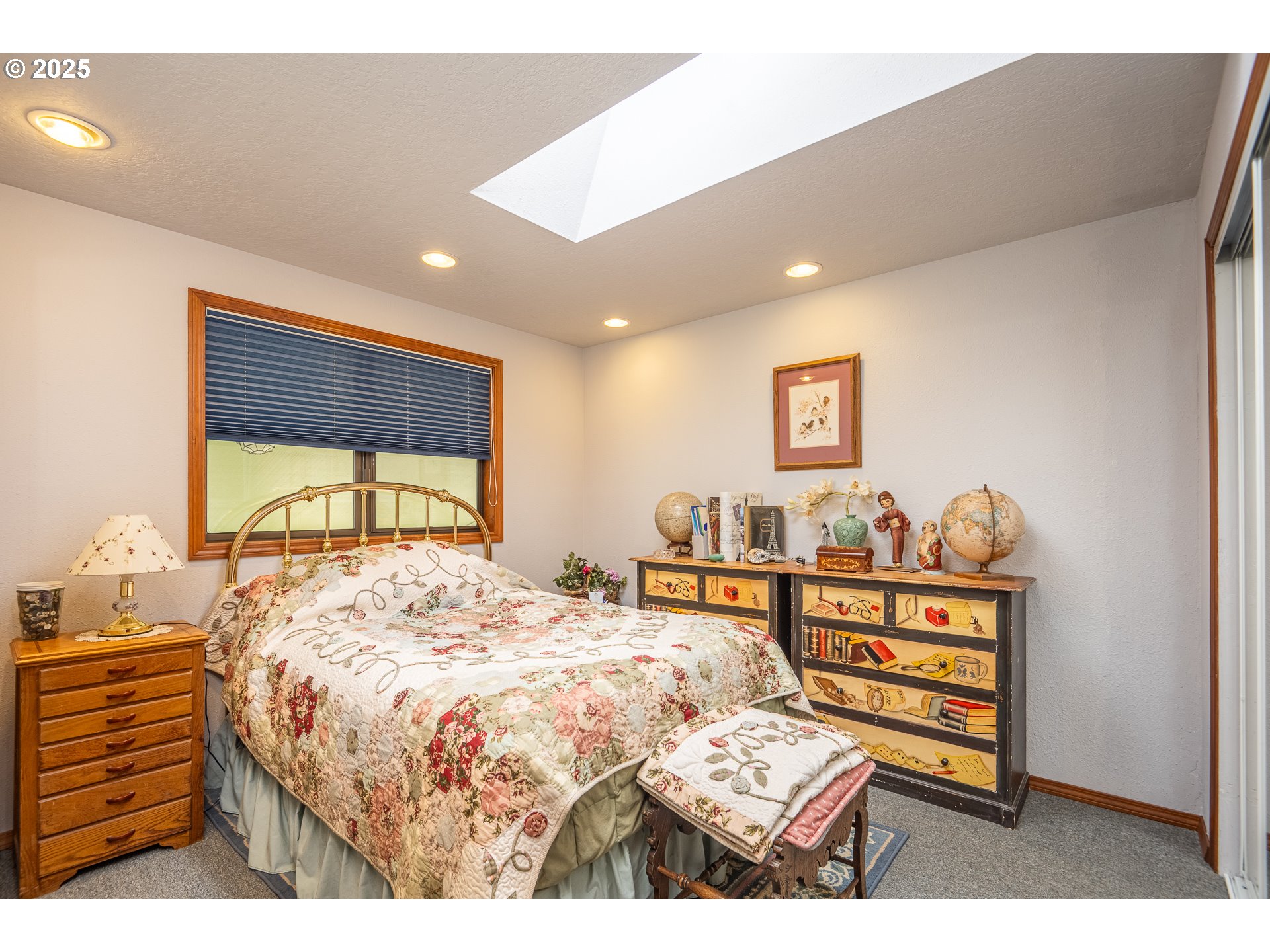 10927 East Mapleton Road Mapleton, OR 97453 - Photo 26 of 47 a bed room with a bed and a window