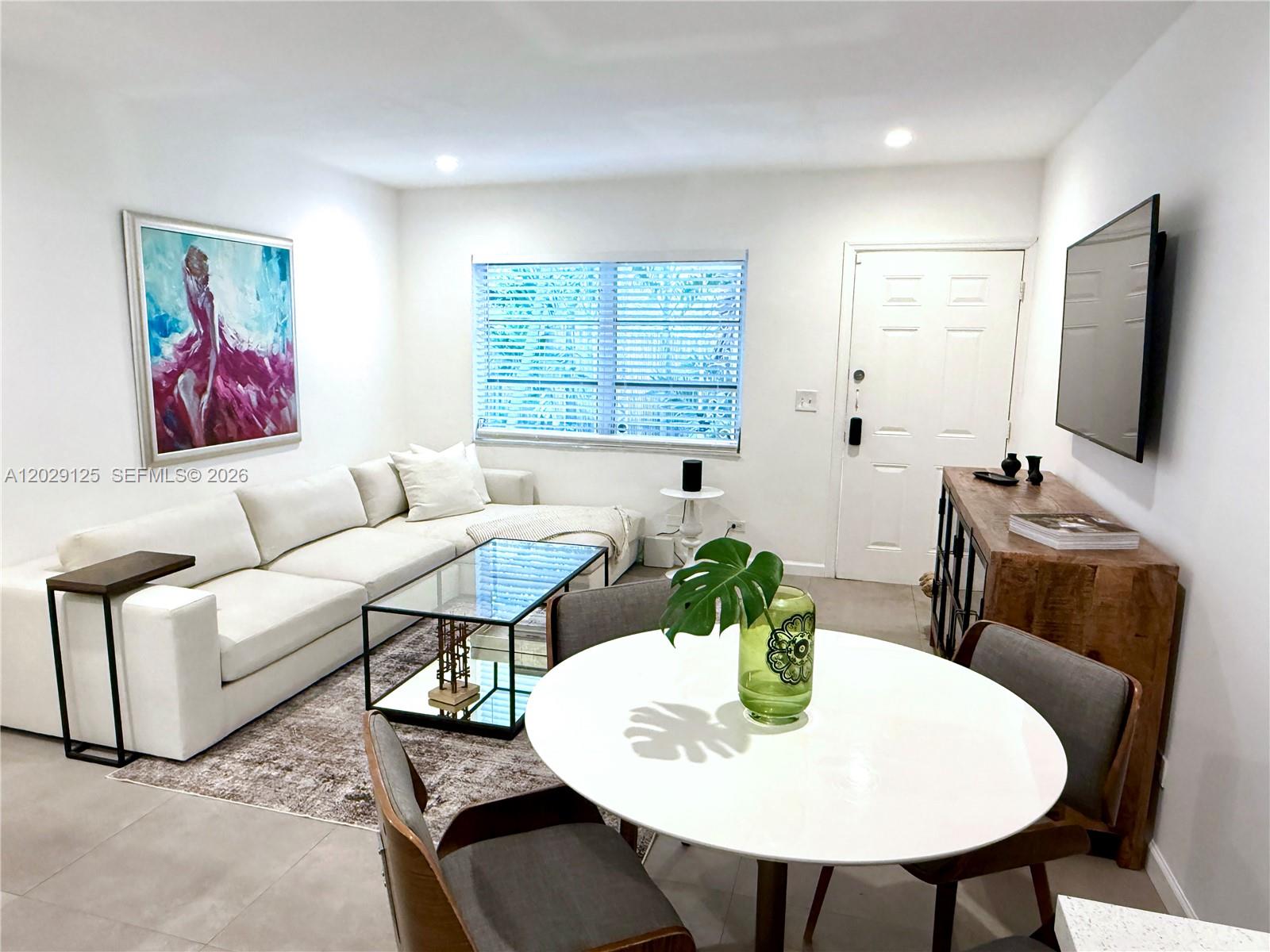 547 Northeast 64th Street, Unit 2 Miami, FL 33138 - Photo 10 of 14 Dining Room & Living Room