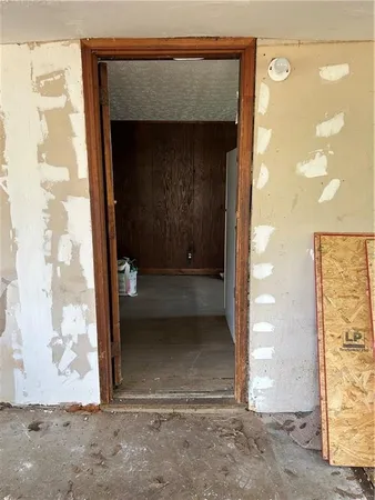 a view of a entryway door of the house