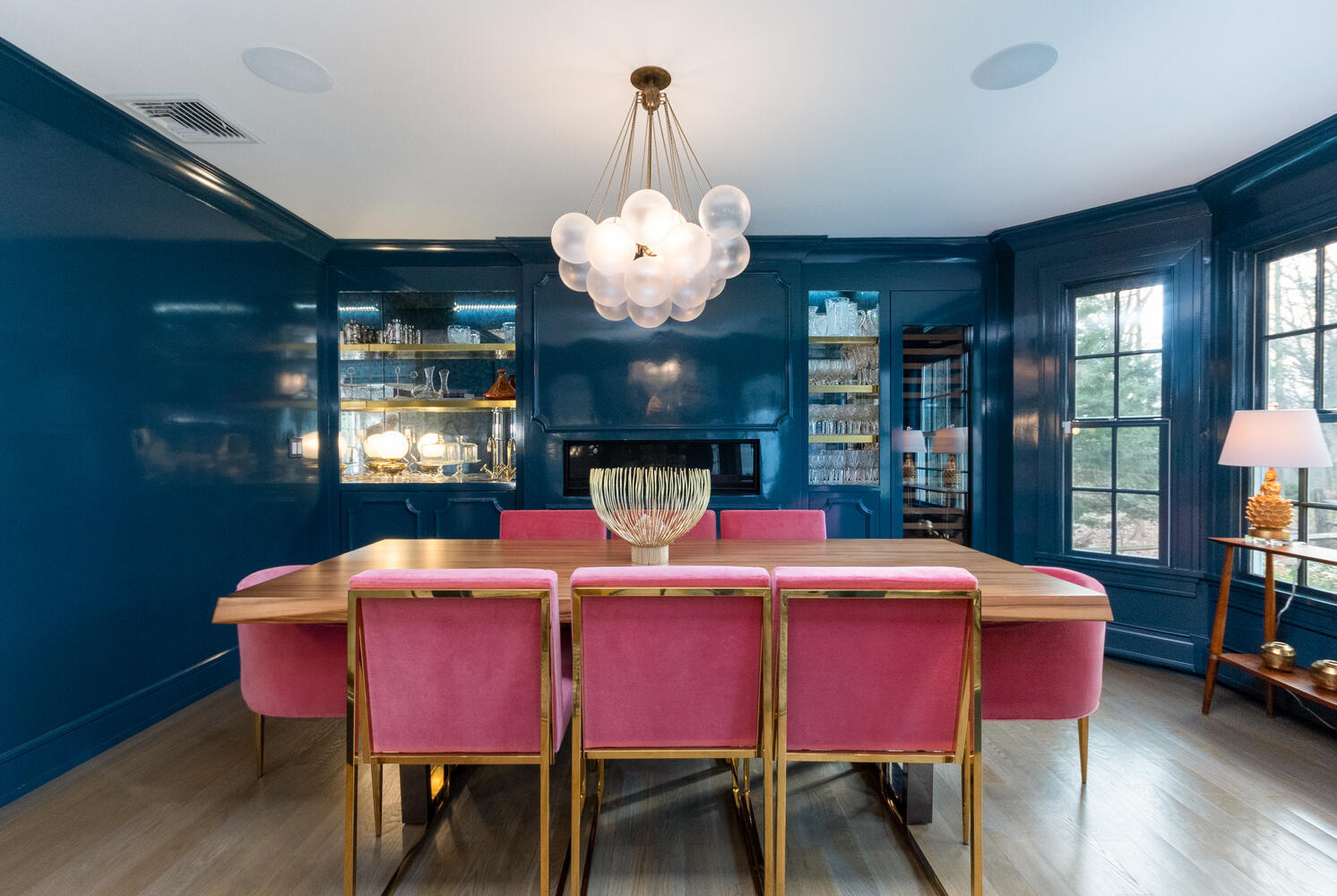 232 Jonathan Road New Canaan, CT 06840 - Photo 8 of 30 a dining room with a table chairs and a dining table