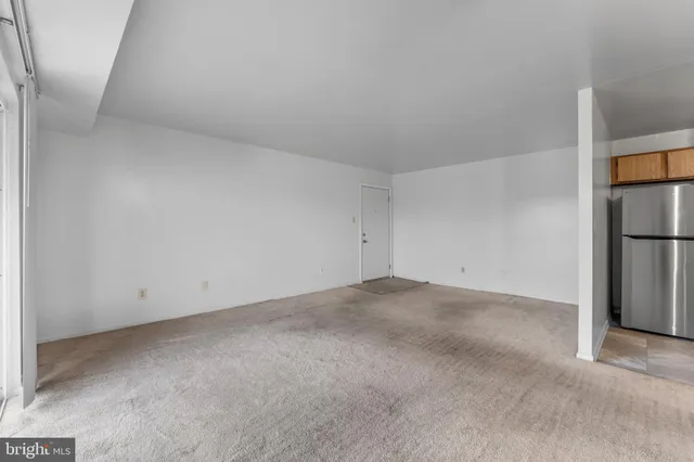 a view of empty room
