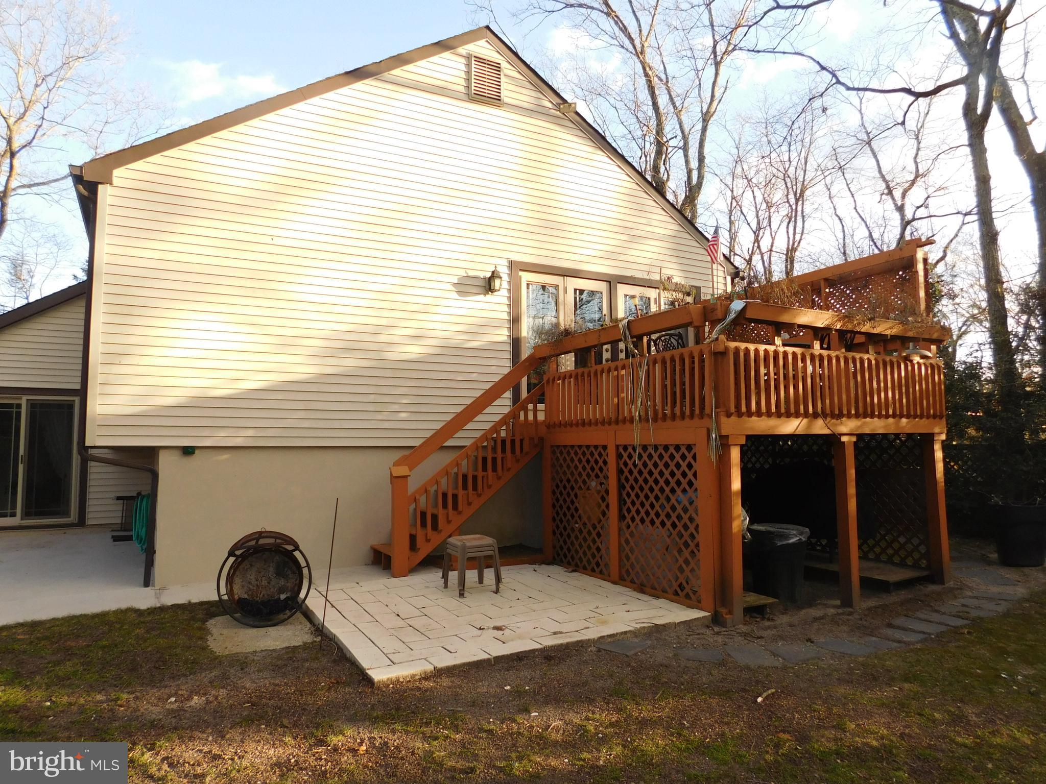 830 Hopewell Road Marlton, NJ 08053 - Photo 40 of 42 Upstairs deck to the dining room