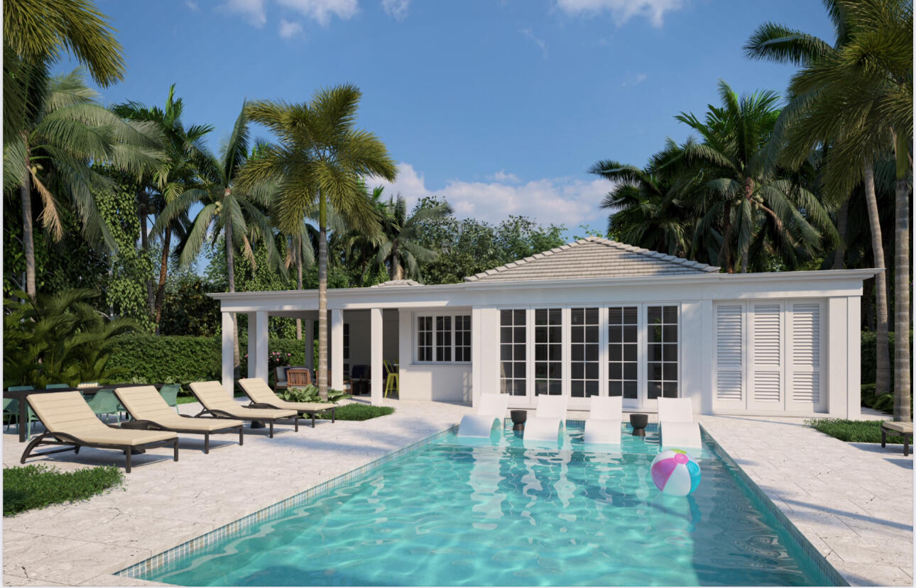 12058 Turtle Beach Road North Palm Beach, FL 33408 - Photo 46 of 48 NEW POOL HOUSE NORTH ELEVATION