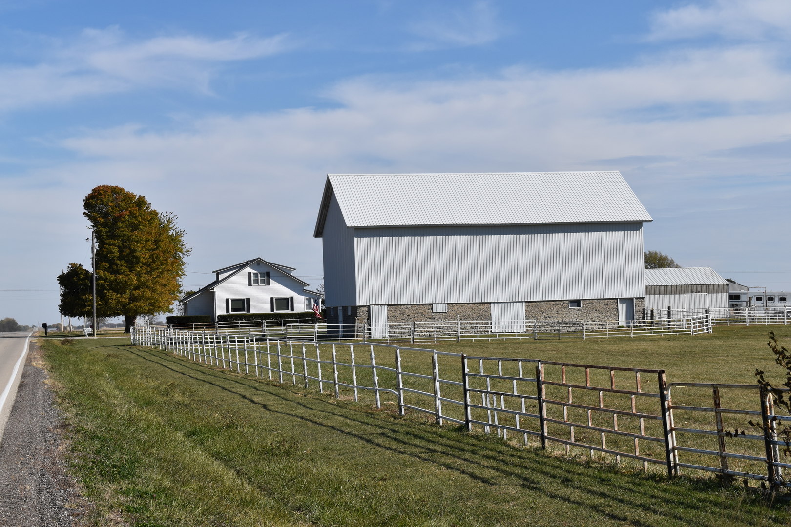 9898 East 1200 N Road Chenoa, IL 61726 - Photo 49 of 50 a view of a house with a yard