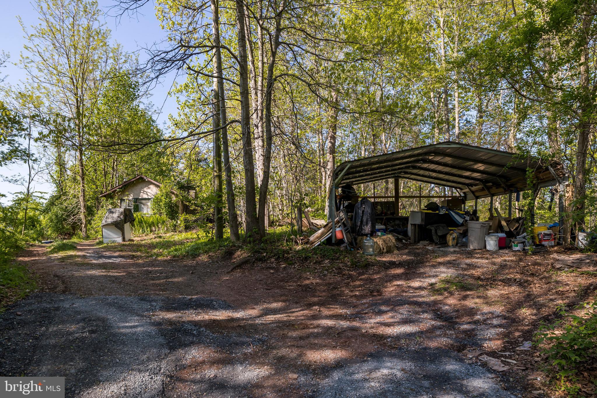 2956 Hay Creek Road Birdsboro, PA 19508 - Photo 8 of 26 Driveway View of Home & Negotiable Carport