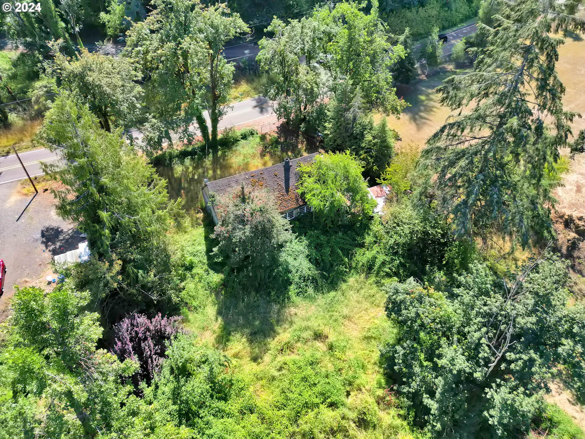 89328 Old Mohawk Road Springfield, OR 97478 - Photo 7 of 12 an aerial view of a house with a yard