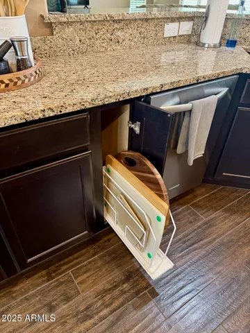 a view of front door of house