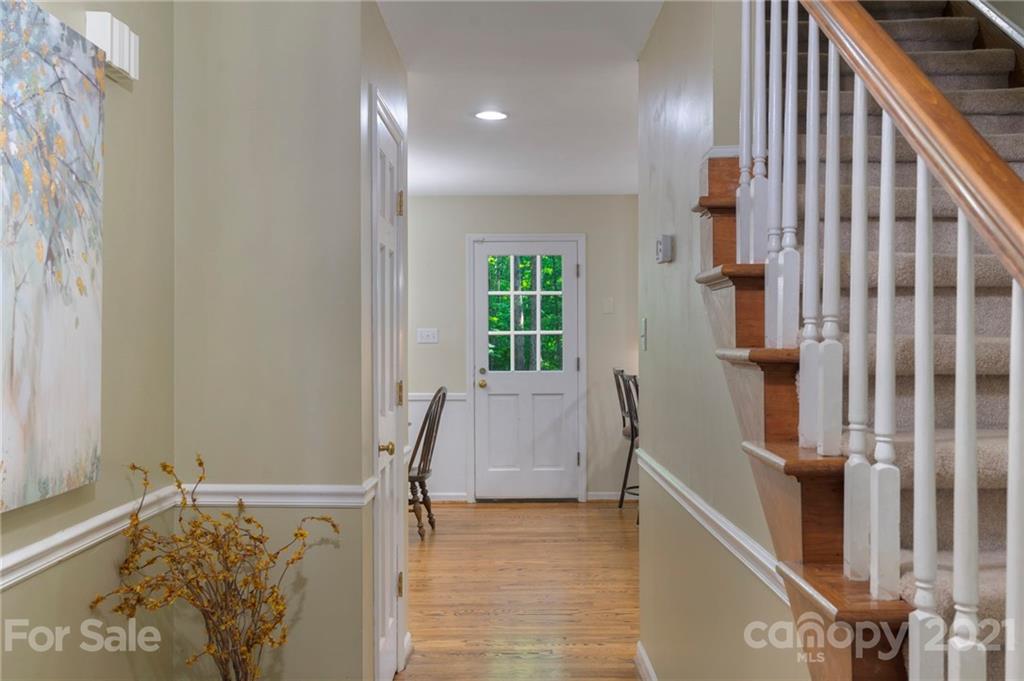 224 Raintree Drive Matthews, NC 28104 - Photo 8 of 48 a view of entryway with workspace