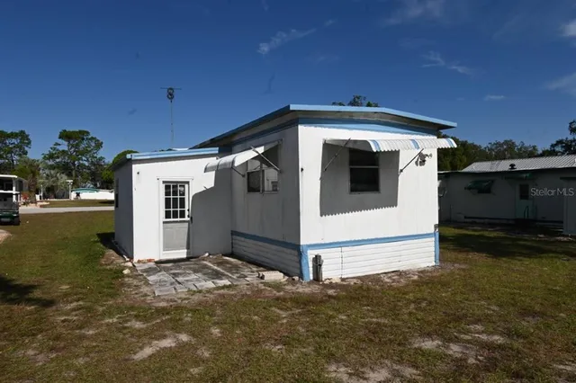 a view of a small house
