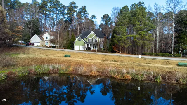 a view of swimming pool with an outdoor space and seating area