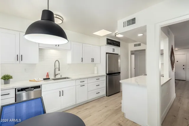 a view of a book shelf