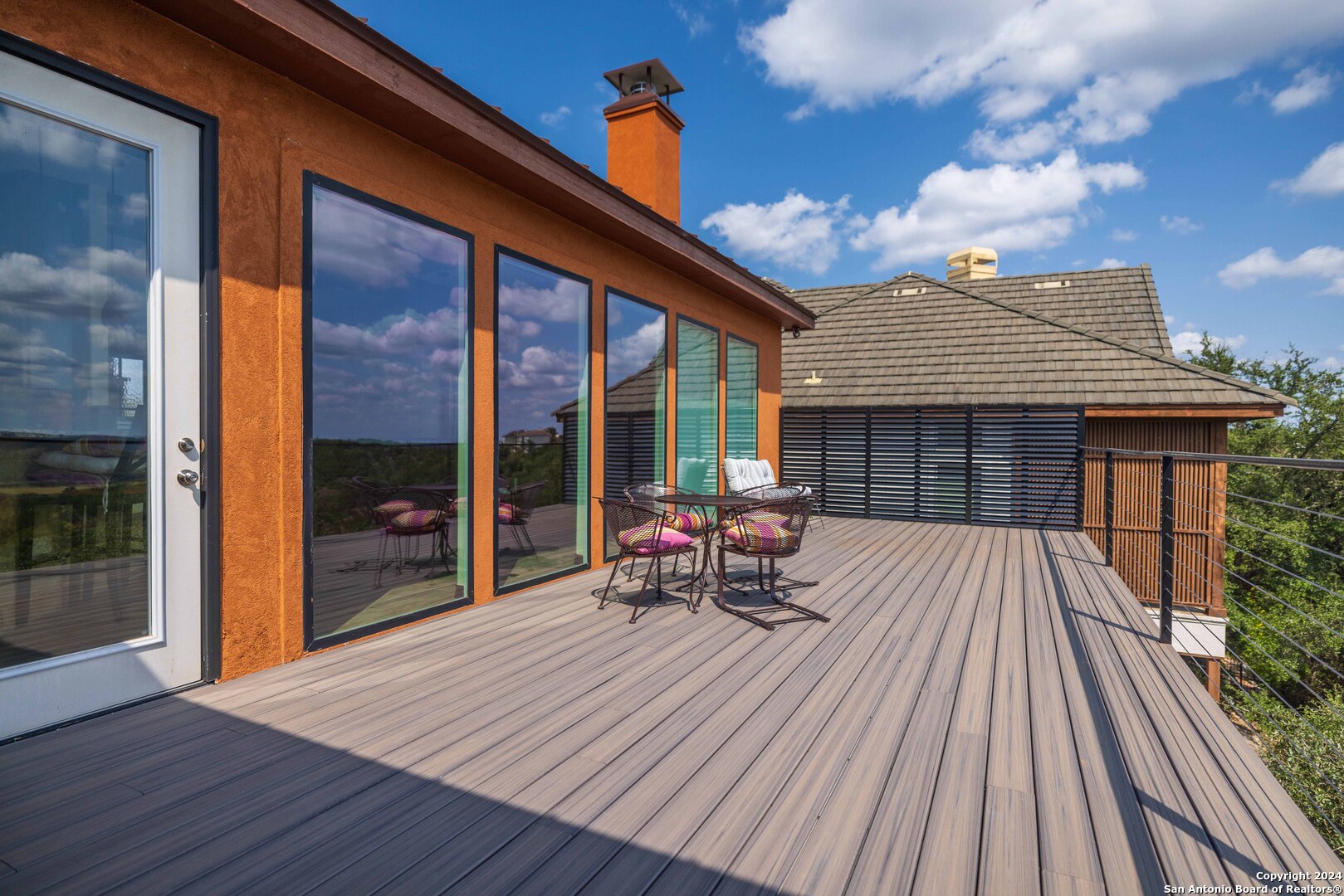 86 Hannah Lane Boerne, TX 78006 - Photo 11 of 45 a deck view with a seating space