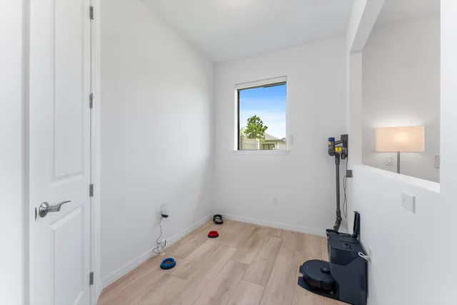 a very nice looking room with a potted plant