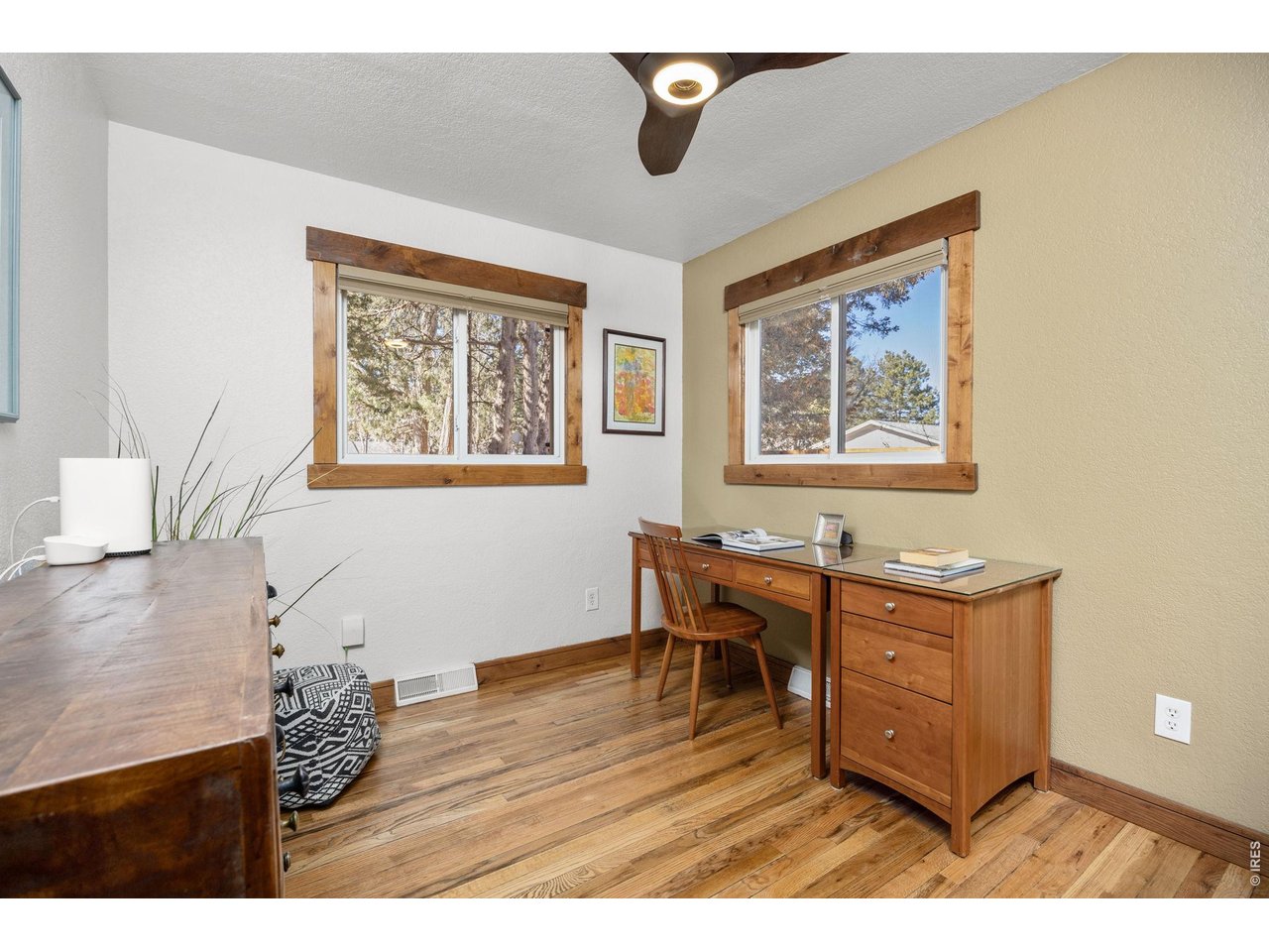 621 Wood Street Fort Collins, CO 80521 - Photo 22 of 50 a view of workspace with wooden floor