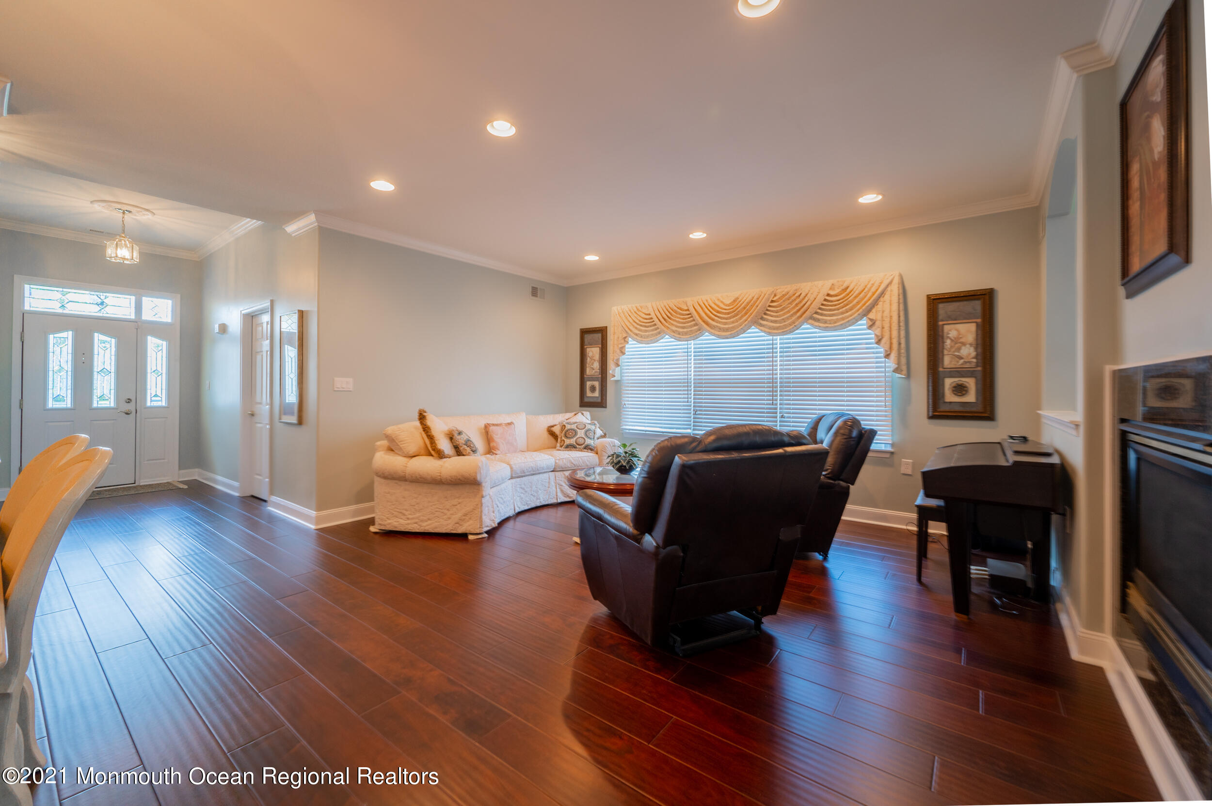 4 Chandon Road Manchester Township, NJ 08759 - Photo 7 of 38 a living room with furniture and a wooden floor