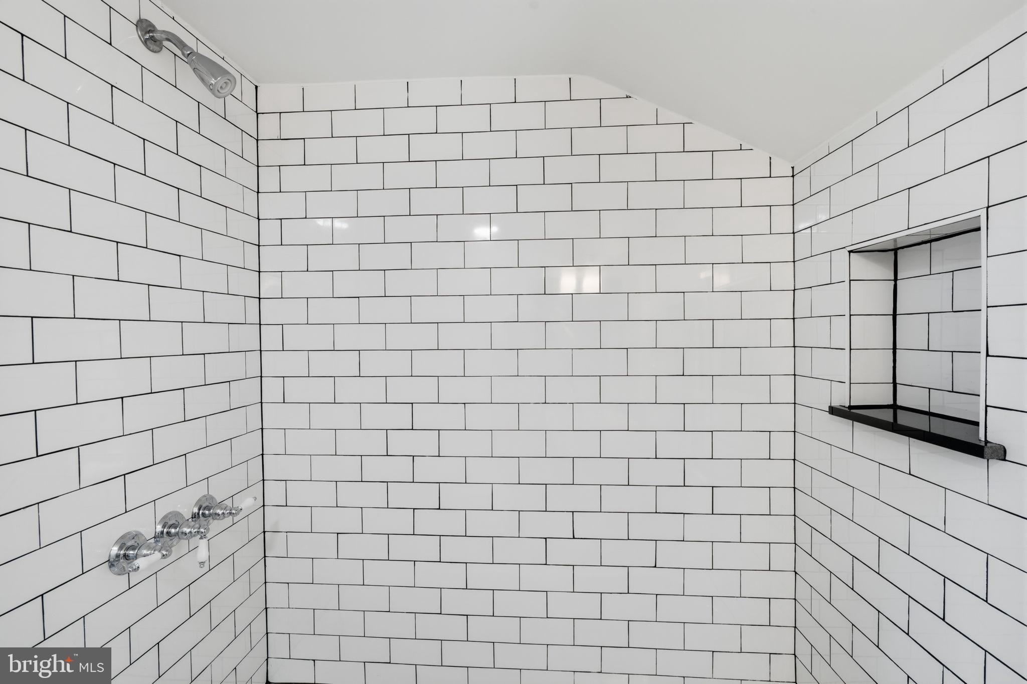 124 Cedar Road Riegelsville, PA 18077 - Photo 27 of 50 Sleek, modern tiled shower space.