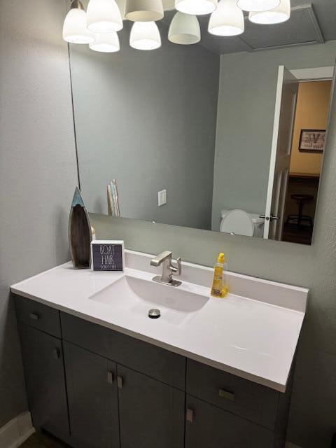N6212 West Lake Shore Drive Spring Prairie, WI 53105 - Photo 9 of 16 Vanity area in full bath